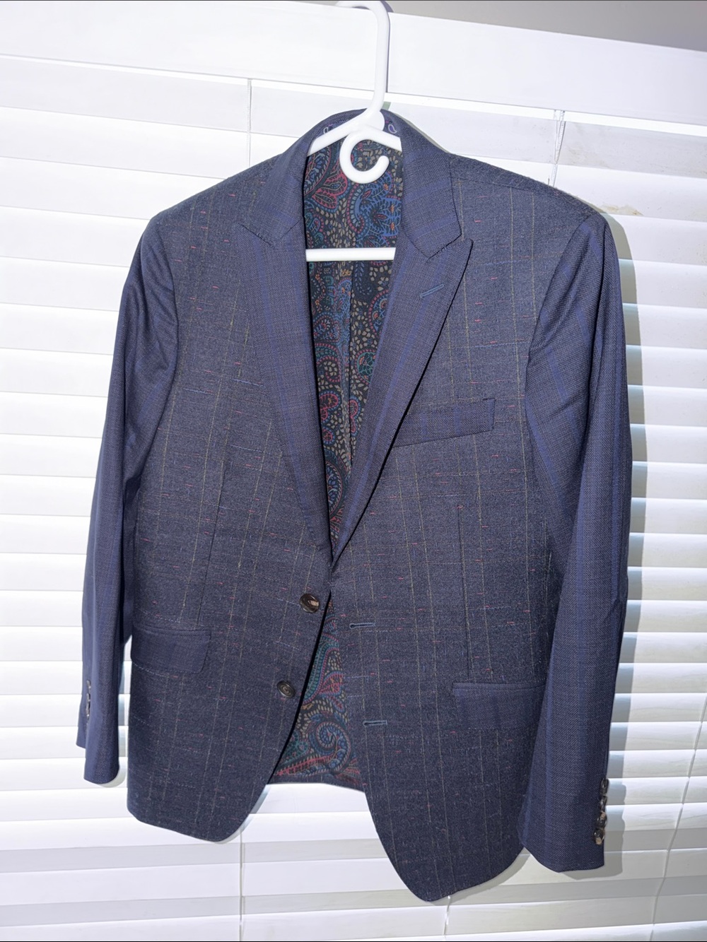 ETRO Men's Navy Pinstripe Blazer - Classic Tailored Jacket